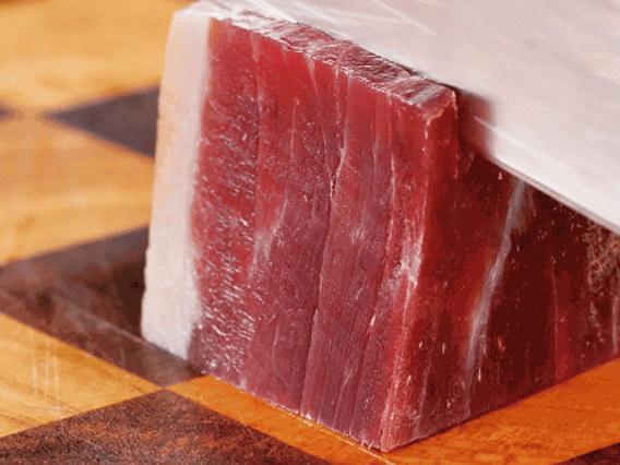 PG国际去皮切片，温水浸泡5分钟